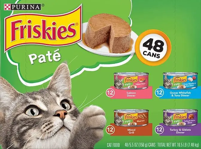 Friskies Wet Cat Food 48 Cans