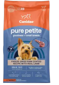 Canidae Pure Petite Premium Freeze-Dried Raw Coated Dog Food